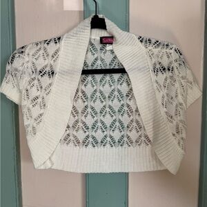 Women's White Knit Sweater